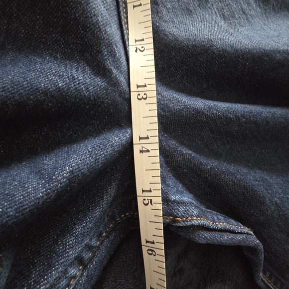 Reformation Size 33 Jax Stretch High Rise Straight Jeans Seneca Wash - Picture 12 of 15